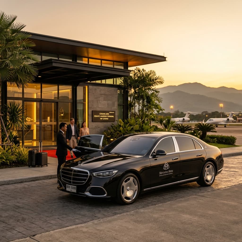 บริการรับ-ส่งสนามบินระดับ VIP เลิศหรูเฉพาะตัว