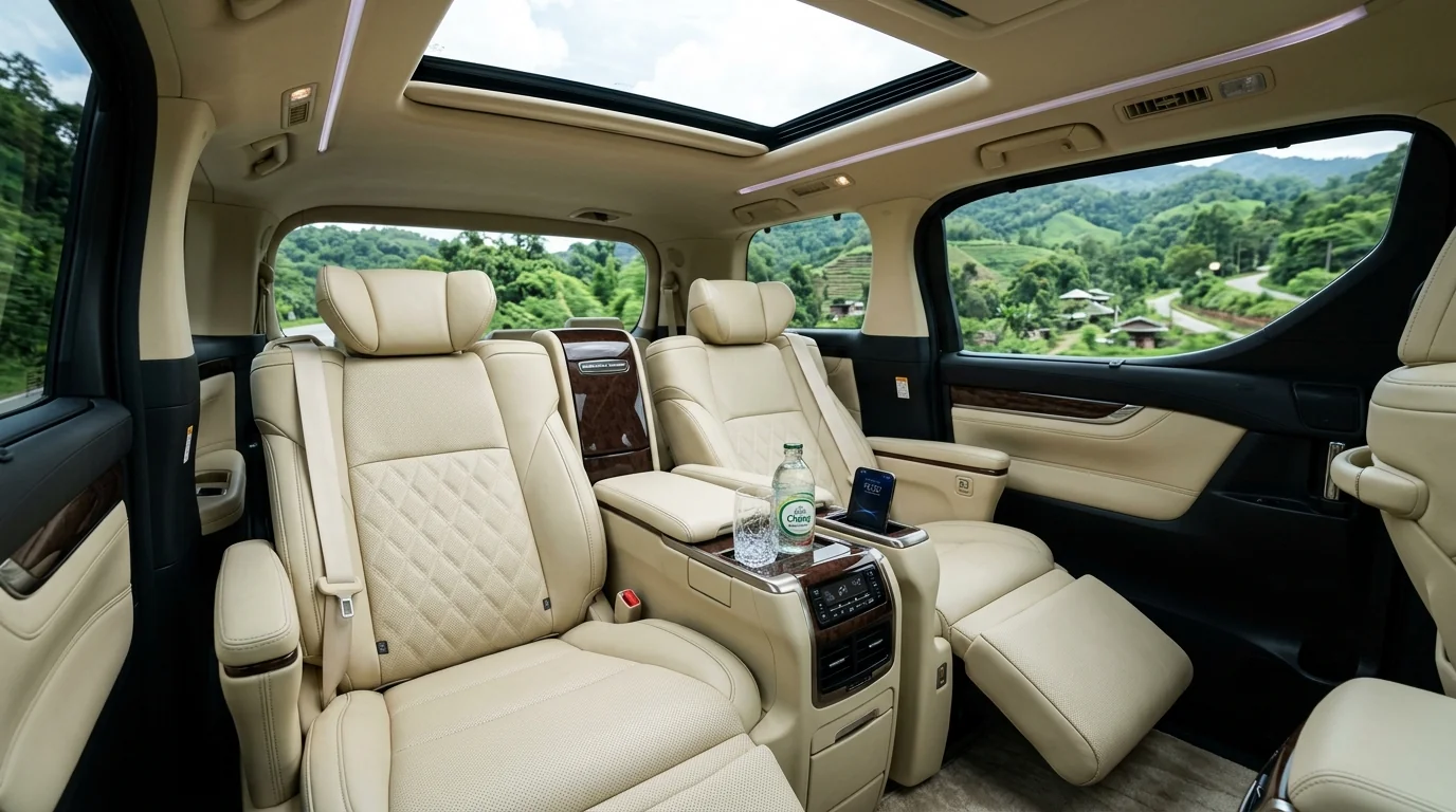 Toyota Alphard Executive Lounge First-Class Chauffeur Chiang Mai