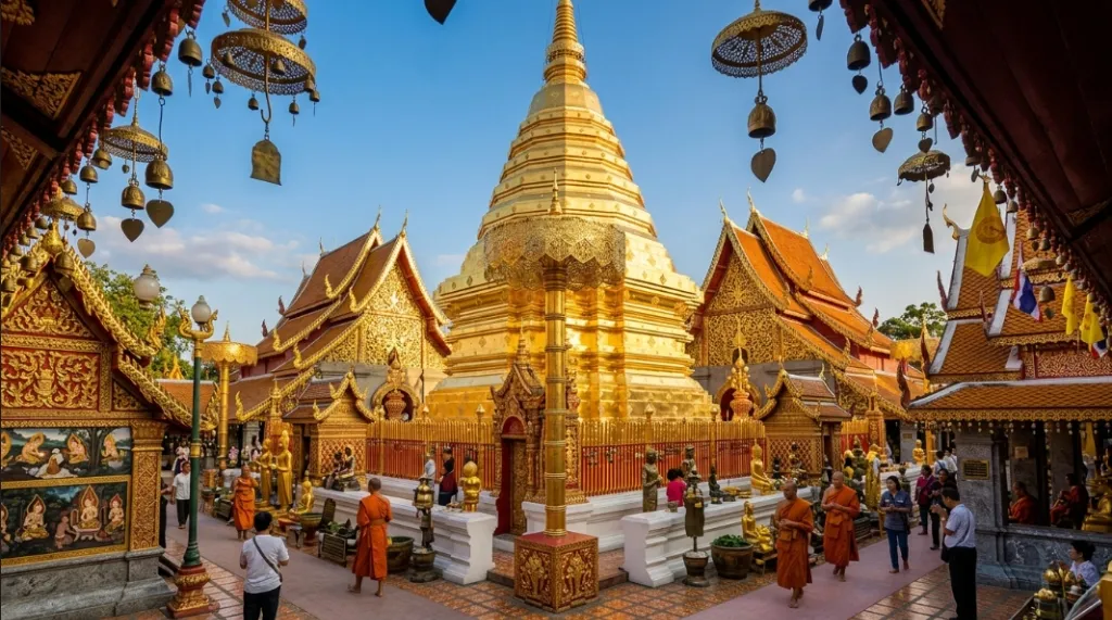 Wat Pha Lat Doi Suthep Hiking Trail Chiang Mai