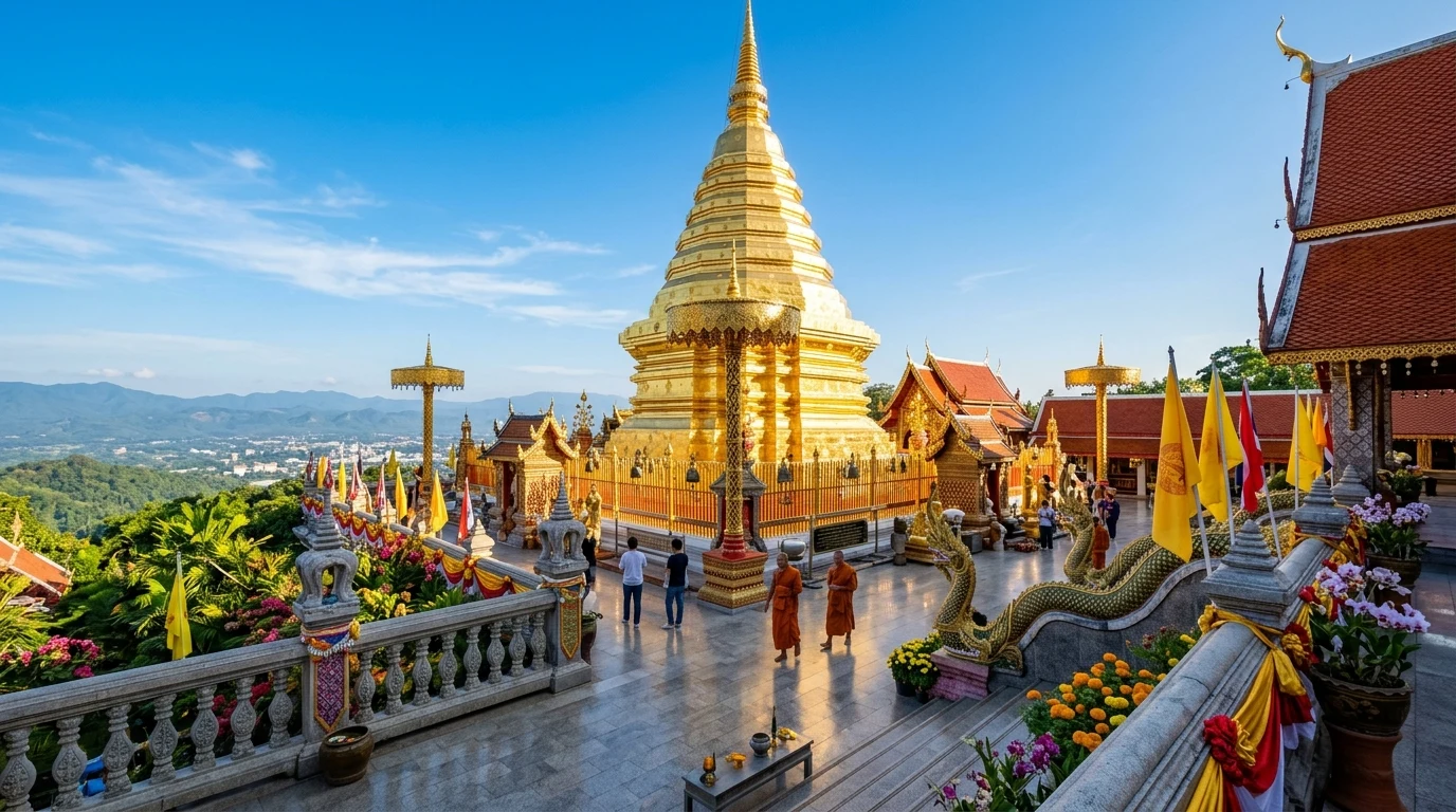 Doi Suthep, Wat Pha Lat & Forest Trail